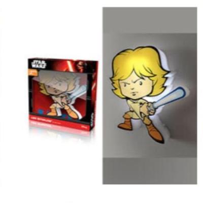 Eurobric 2000 Lámpara Decorativa Pared 3D Star Wars Mini Luke