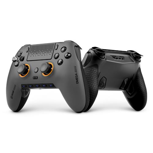 Mando inalámbrico de rendimiento SCUF Omega Gris acero para PS5 - 1
