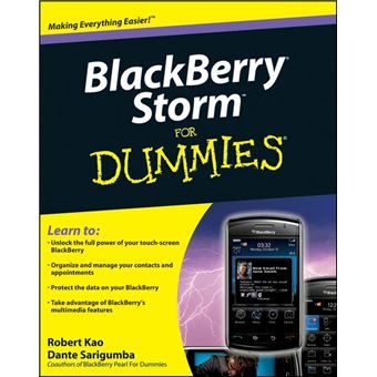 BlackBerry Storm For Dummies - 1