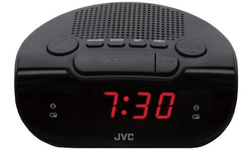 Radio despertador JVC RA-F120B Negro - Despertadores - Los mejores precios