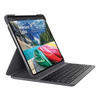 Funda con soporte y teclado Logitech Slim Folio Negro para iPad Pro 12,9''