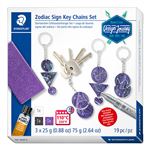 Set Llaveros Design Journey Staedtler Signos Del Zodiaco