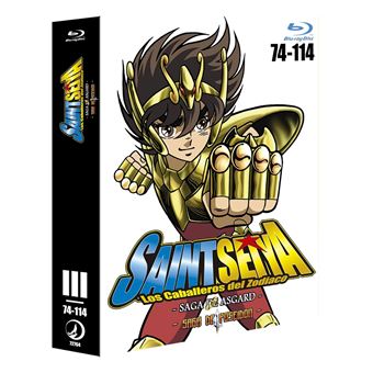 Saint Seiya Cosmos Edition Box 3. Saga de Asgard & Poseidon. Episodios 74 a 114 - Blu-ray