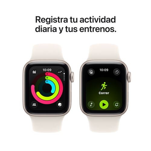 Apple Watch SE GPS 40mm Caja Aluminio Blanco estrella y Correa