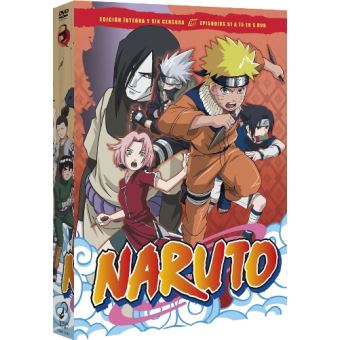 Naruto Box 3 Episodios 51 A 75 Dvd Hayato Date Fnac