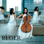 Reger-3 Suites For Cello Solo - CD