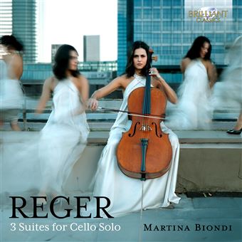 Reger-3 Suites For Cello Solo - CD