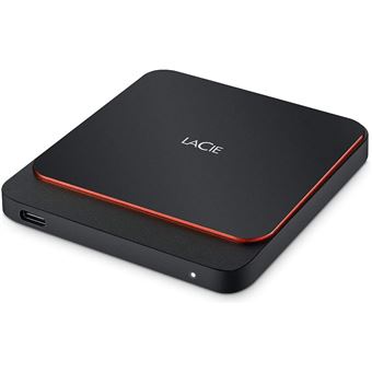 Disco duro externo Lacie Portable SSD 500GB Negro
