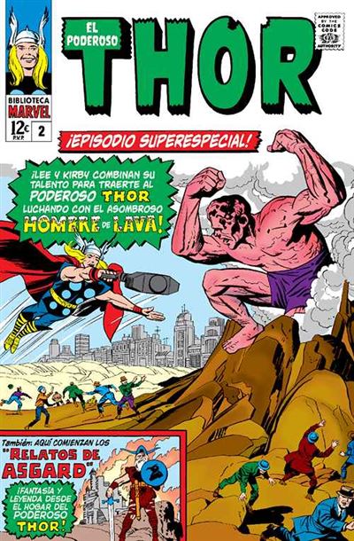 Panini Hombre Dorado Biblioteca Marvel El Poderoso Thor 2. 1963-64 - Stan Lee (Autor), Jack Kirby (Autor)