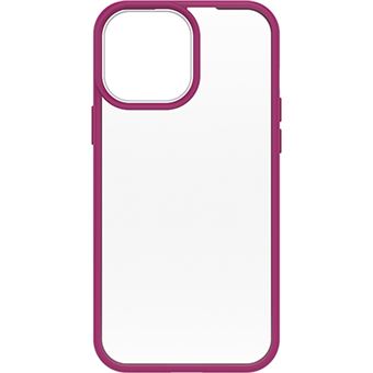 Funda Otterbox React Transparente Marco Rosa para iPhone 13 Pro Max - 1