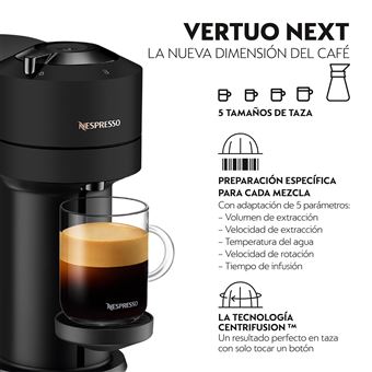 Cafetera Krups Essenza Mini Negra - Cápsulas Novell Residuo 0
