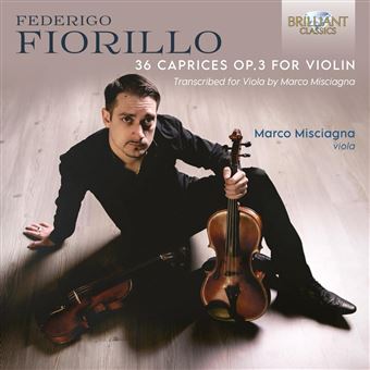 Federigo Fiorillo : 36 Caprices pour violon, op. 3 - CD