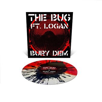 Lp-burials/mud(blanco/rojo splatter