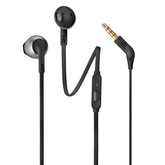 Auriculares de botón JBL Tune 205 E Negro