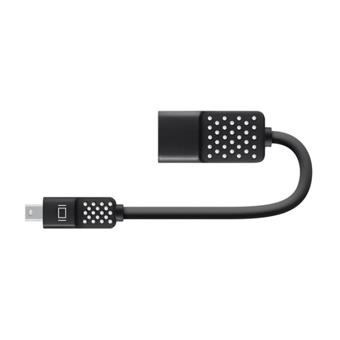 onn. Mini DisplayPort to HDMI Female Adapter, White