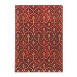 Paperblanks Rojo Libreta Flexi Midi Liso Terciopelo