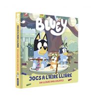 Bluey. Llibre de cartró amb solapes - Joc a l´´aire lliure