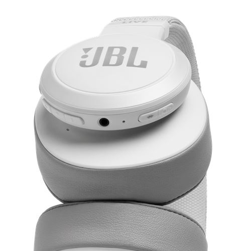 Auriculares Inalámbricos Jbl Live 500 Bluetooth Over-Ear - Blanco
