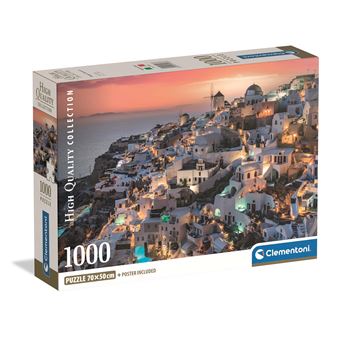 Puzzle Clementoni 1000 Shades Of Santorini - 1