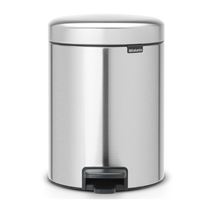 Cubo de basura con pedal Brabantia NewIcon 5 L Acero mate