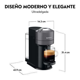 Cafetera de Cápsulas DELONGHI Nespresso Vertuo Next ENV120.GY Gris