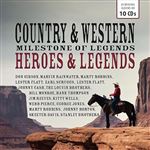 Country & Western Heroes  - 10 CDs