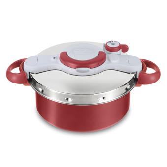 Olla Tefal Clipso Minut Duo 5L Gris / Rojo