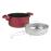 Olla Tefal Clipso Minut Duo 5L Gris / Rojo_2