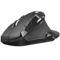 Ratón inalámbrico Trust Vergo Comfort Negro