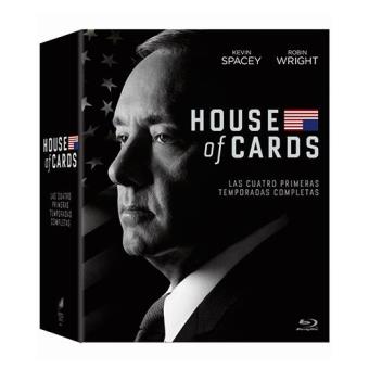 Pack House of Cards (temporadas 1 - 4) (Formato Blu-ray)