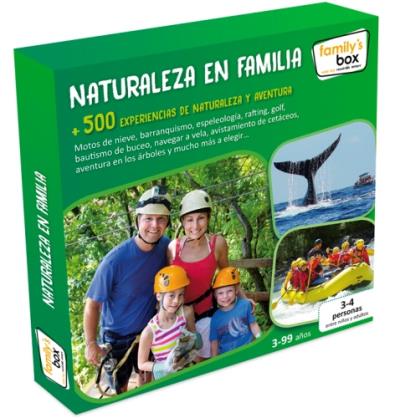 Caja Regalo Naturaleza En Vivo - Más De 550 Experiencias Aventura Para Niños Y Familias (Válido 1 Año)