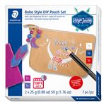 Set Diy Design Journey Staedtler Estuche En Estilo Boho