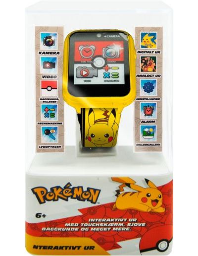 Smartwatch pokémon pikachu