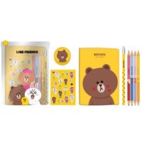 Super Set de Papeleria Line Friends