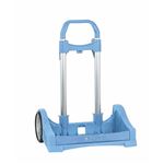 Carro Portamochilas Safta Evolution Azul Claro