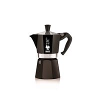 Cafetera italiana Bialetti Moka Express Color 6 tazas Negro