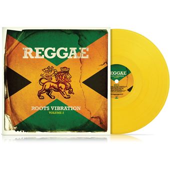 Lp-reggae roots vibration (amarillo