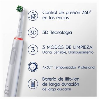 Cepillo eléctrico Oral-B Pro 3 3500 + Funda de viaje - Comprar en Fnac