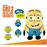 Peluche Minions Jumbo Dave con sonido y luz 40 cm_1