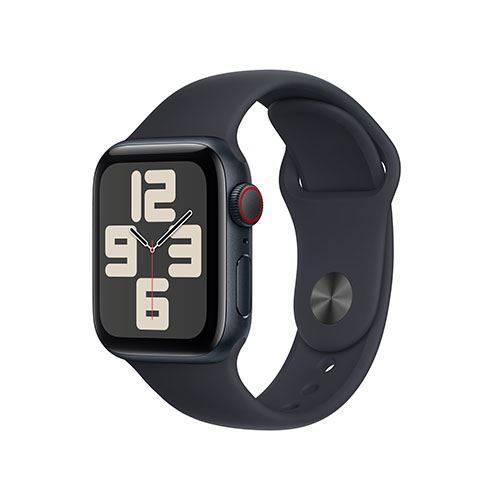 Apple Watch Se 40Mm Lte Caja De Aluminio Medianoche Y Correa Deportiva Medianoche - Talla S/M