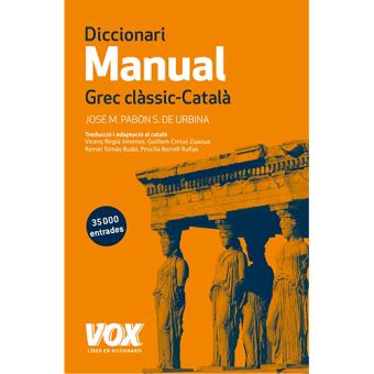 Diccionari manual grec classic cata