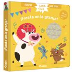 Historias para tocar. ¡Fiesta en la granja! Libro con texturas para bebés