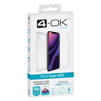 Funda + protector de pantalla 4-ok Glass Dúo para Samsung Galaxy A52 5G