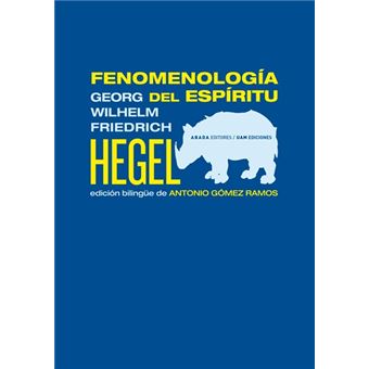 Fenomenología del espíritu