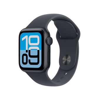 Apple Watch SE 3 GPS 40mm Caja Aluminio Medianoche y Correa Deportiva Medianoche - Talla M/L