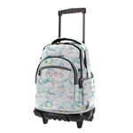 Mochila Escolar Totto Renglones Con Ruedas Bomper Glitter