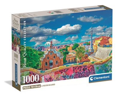 Puzzle clementoni 1000 park guell barcelona