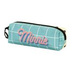 Estuche Portatodo Cuadrado Disney Minnie Mouse Cheese Fan 2.0 Azul