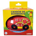 Camión De Bomberos. Libro De Tela Para Bebés