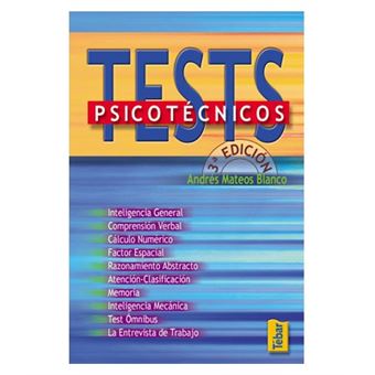 Tests psicotecnicos 3ed